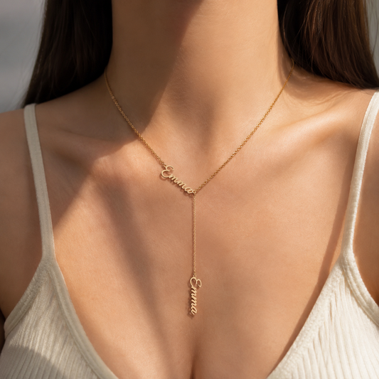 Ibaal | Collier Personnalisé Prénom en Argent 925 avec Gravure Unique | Cadeau Émotionnel pour Femme 2