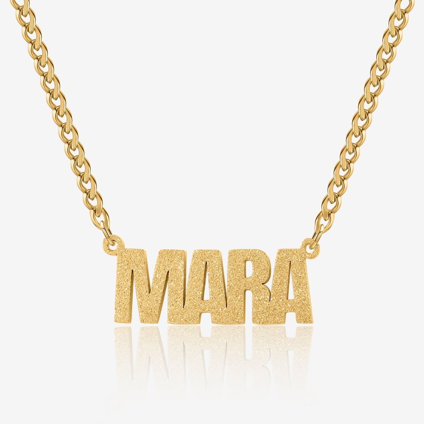 Collier Personnalisé Prénom en Argent avec Découpe Étoile | Cadeau Unique pour Elle 1