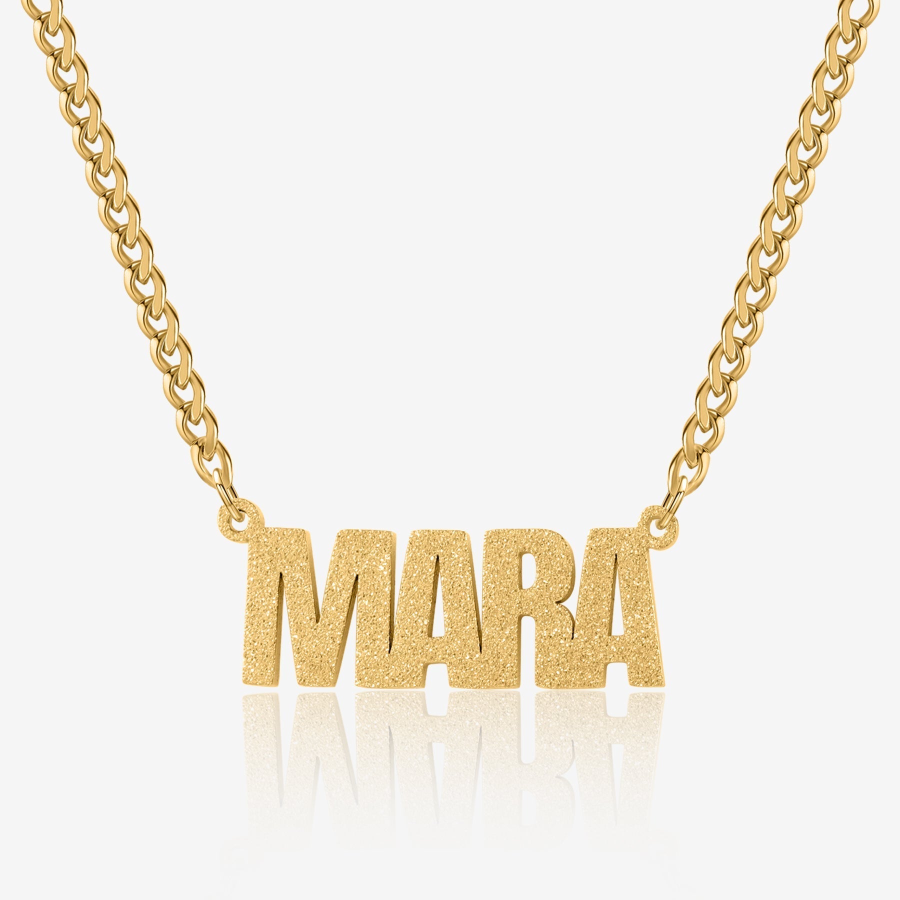 Collier Personnalisé Prénom en Argent avec Découpe Étoile | Cadeau Unique pour Elle 1
