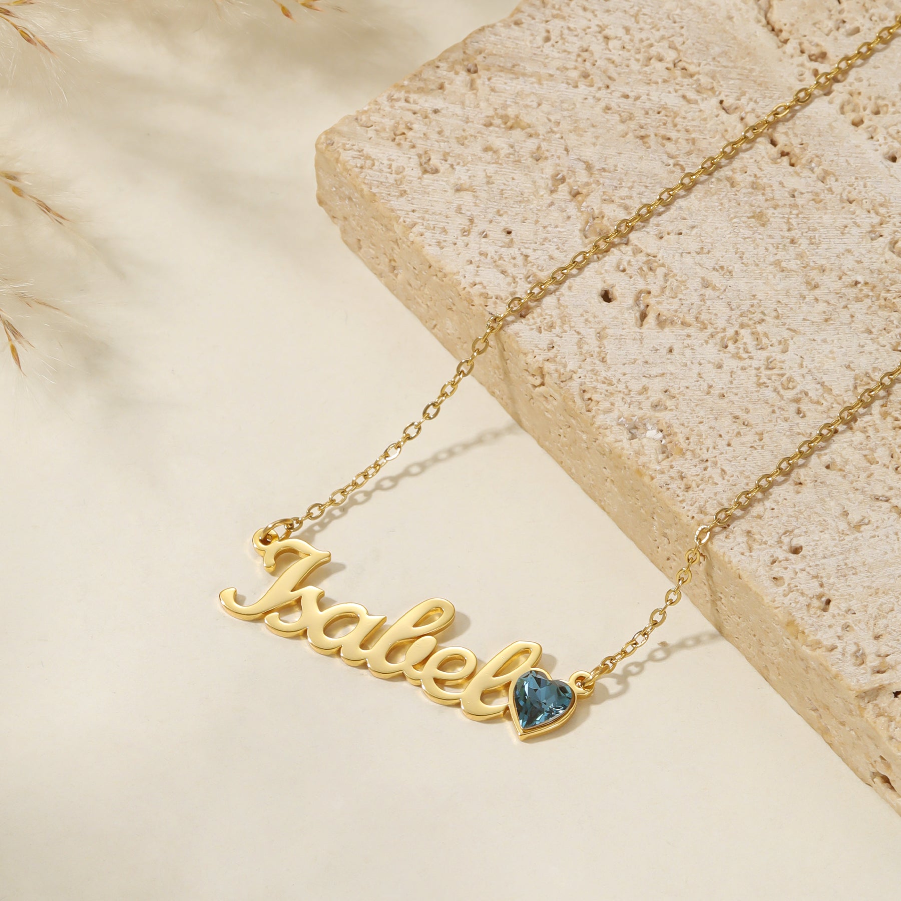 Collier Personnalisé Femme | Collier Prénom avec Pierre de Naissance | Bijou Émotionnel pour Maman 4