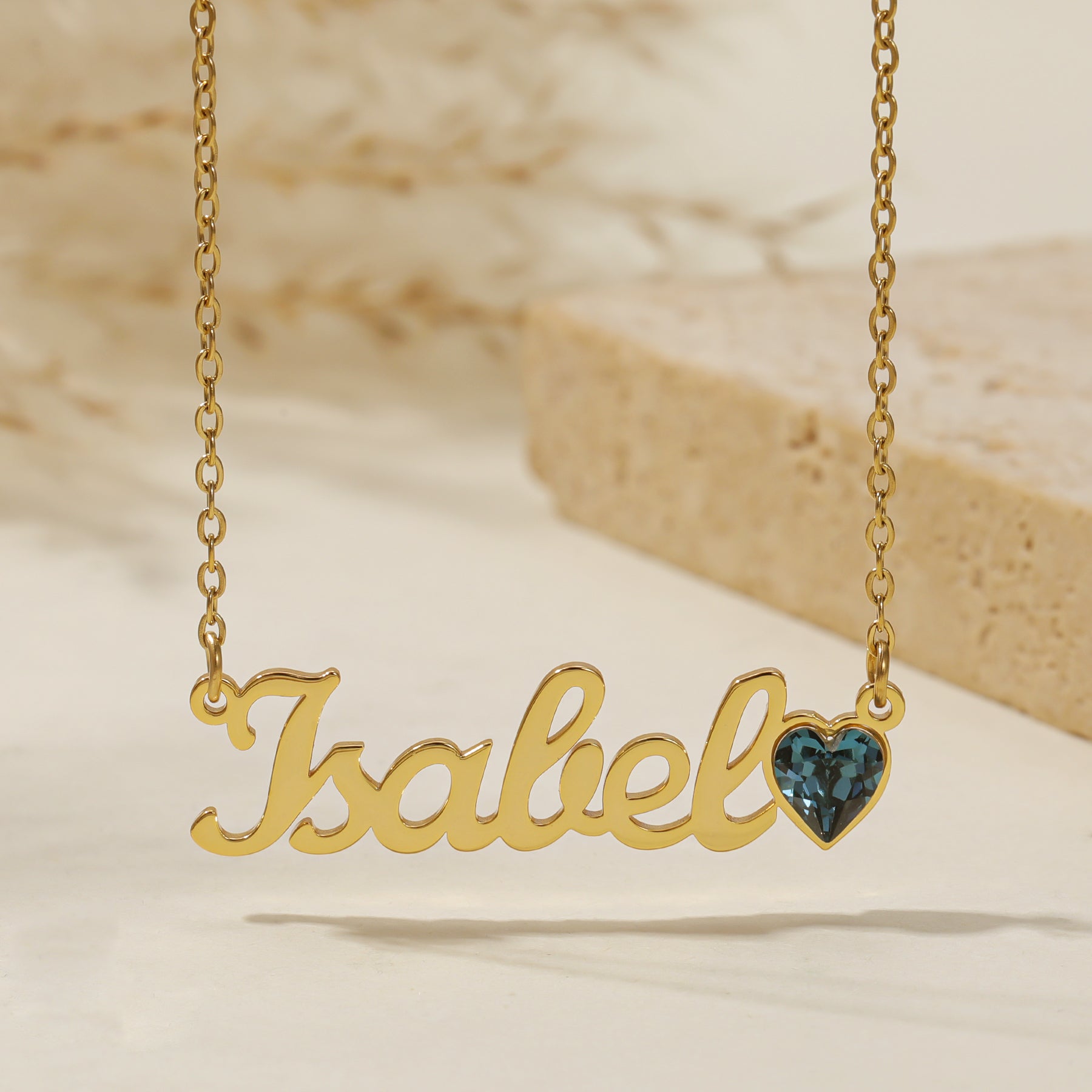 Collier Personnalisé Femme | Collier Prénom avec Pierre de Naissance | Bijou Émotionnel pour Maman 5