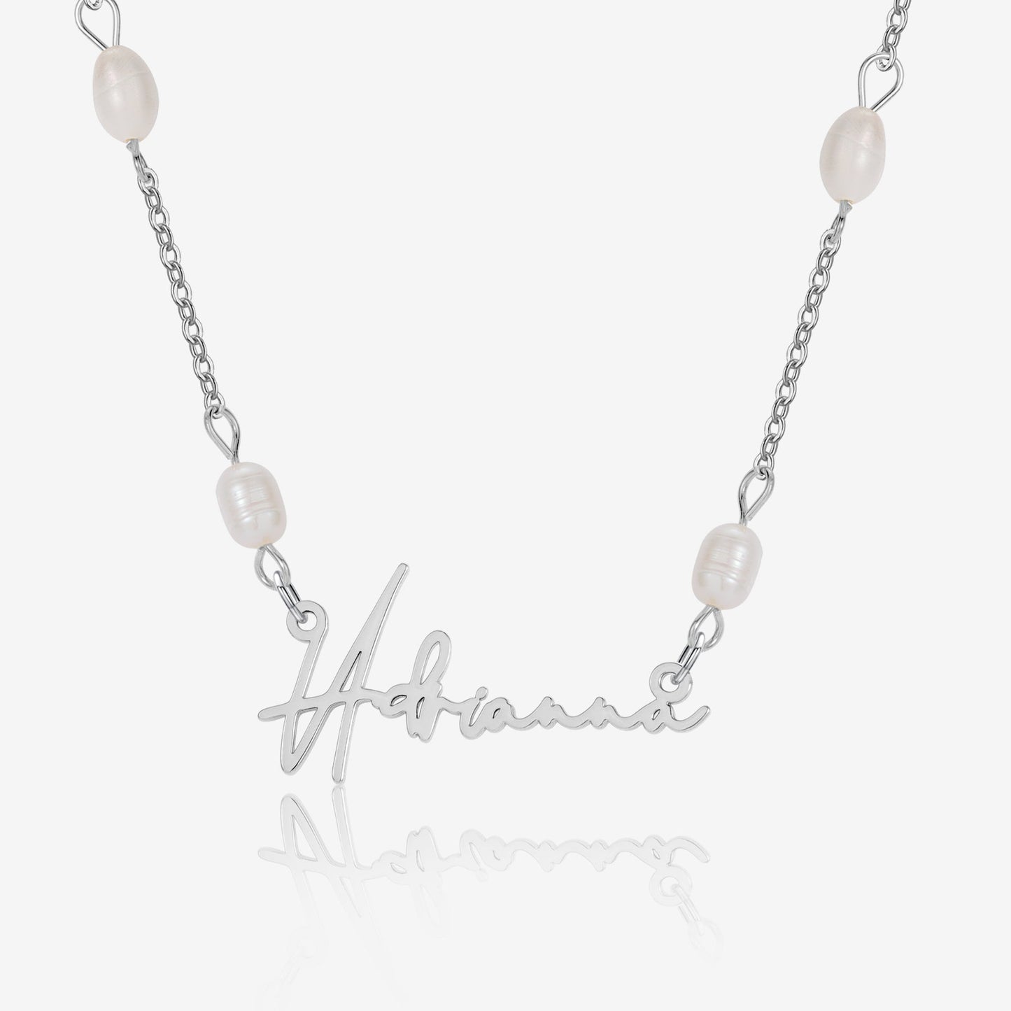Collier Personnalisé Prénom Femme avec Chaîne en Perles | Idéal Cadeau Unique 7