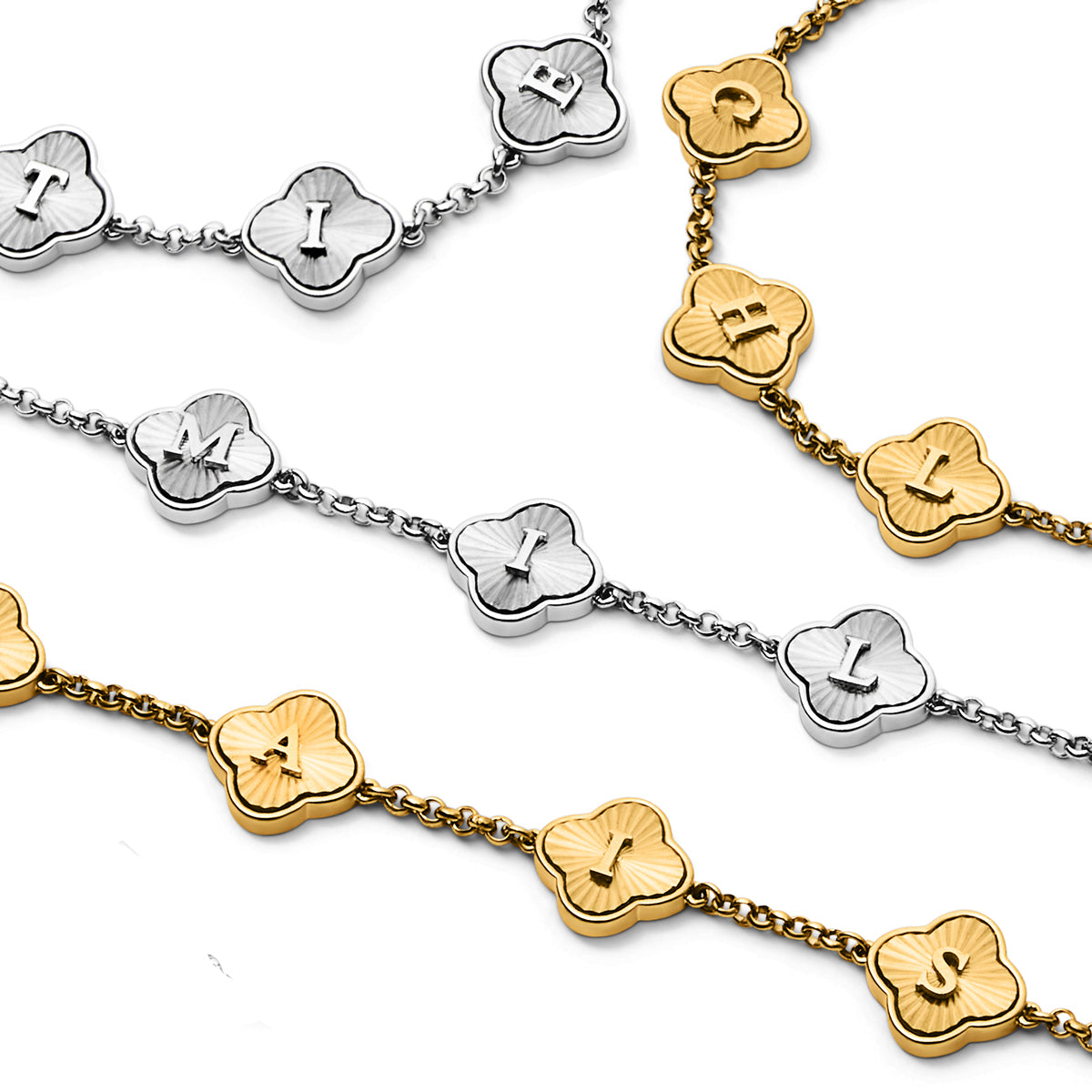Bracelet Personnalisé Femme en Or 18K avec Prénom et Pierre de Naissance | Bijoux Émotionnels pour Maman 4