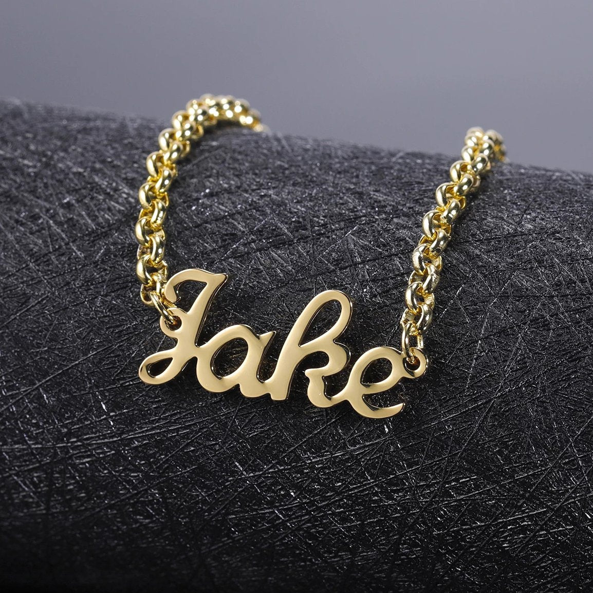 Ibaal | Bracelet Personnalisé Femme en Acier Inoxydable avec Prénom | Finition Or, Argent ou Or Rose pour Un Cadeau Unique 6