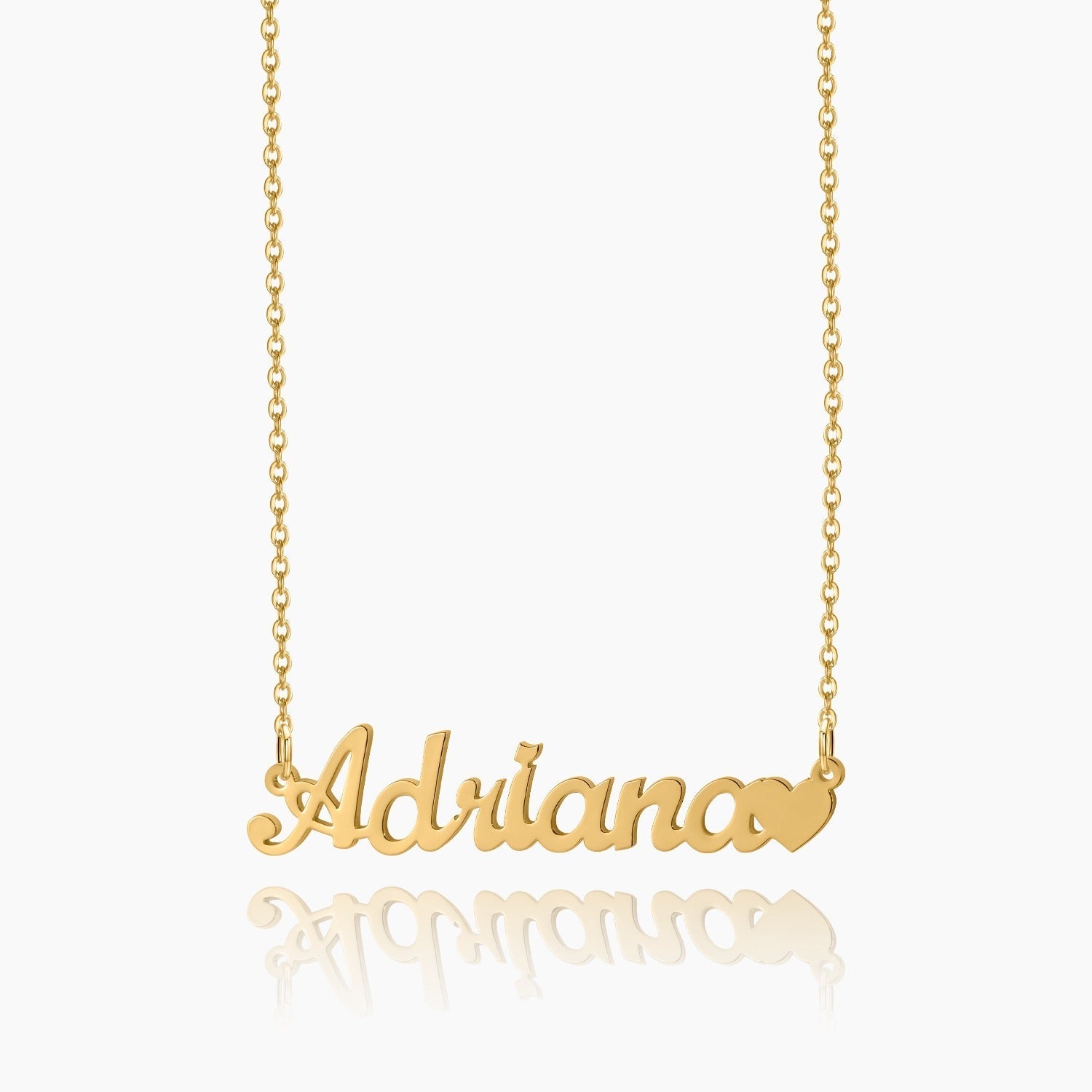 Collier Personnalisé Prénom Femme avec Détail Cœur Élégant - Cadeau Unique et Touche Personnelle 1