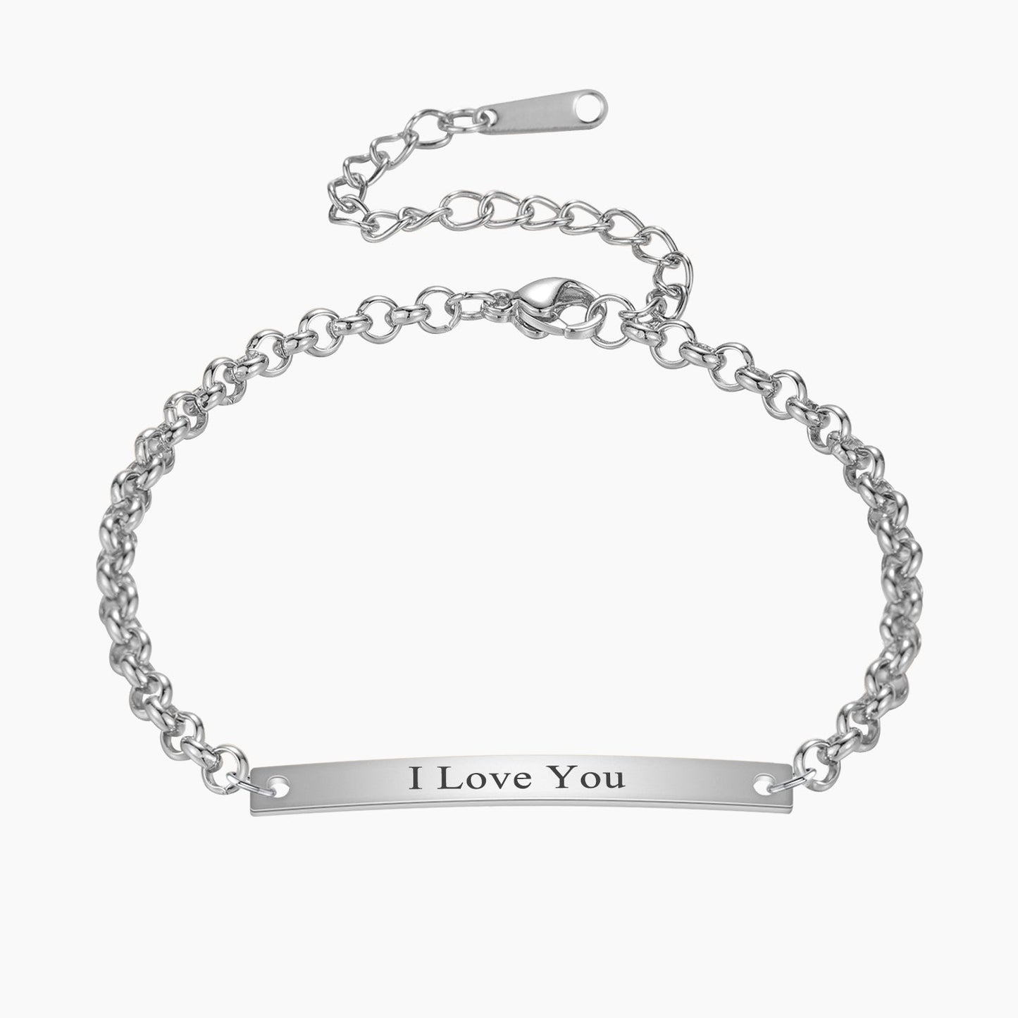 Ibaal | Bracelet Personnalisé avec Gravure de Prénom | Finition en Or, Argent ou Or Rose pour Maman 3