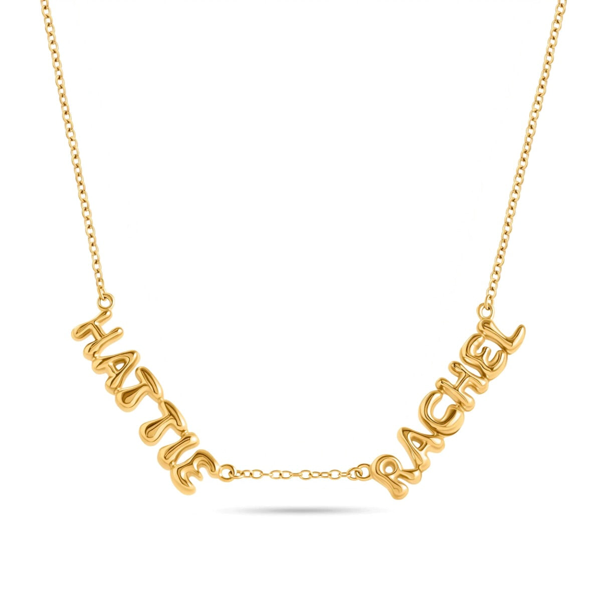 Ibaal | Collier Personnalisé Prénom en Or 18K avec Jusqu'à 3 Prénoms | Cadeau Émotionnel pour Maman 4