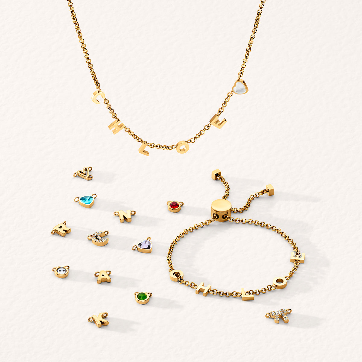 Bracelet Personnalisé Femme | Prénom en Plaqué Or 18K | Bijou Élégant pour Cadeau Unique 4