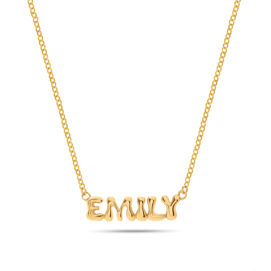 Ibaal | Collier Personnalisé Prénom en Or 18K avec Jusqu'à 3 Prénoms | Cadeau Émotionnel pour Maman 1