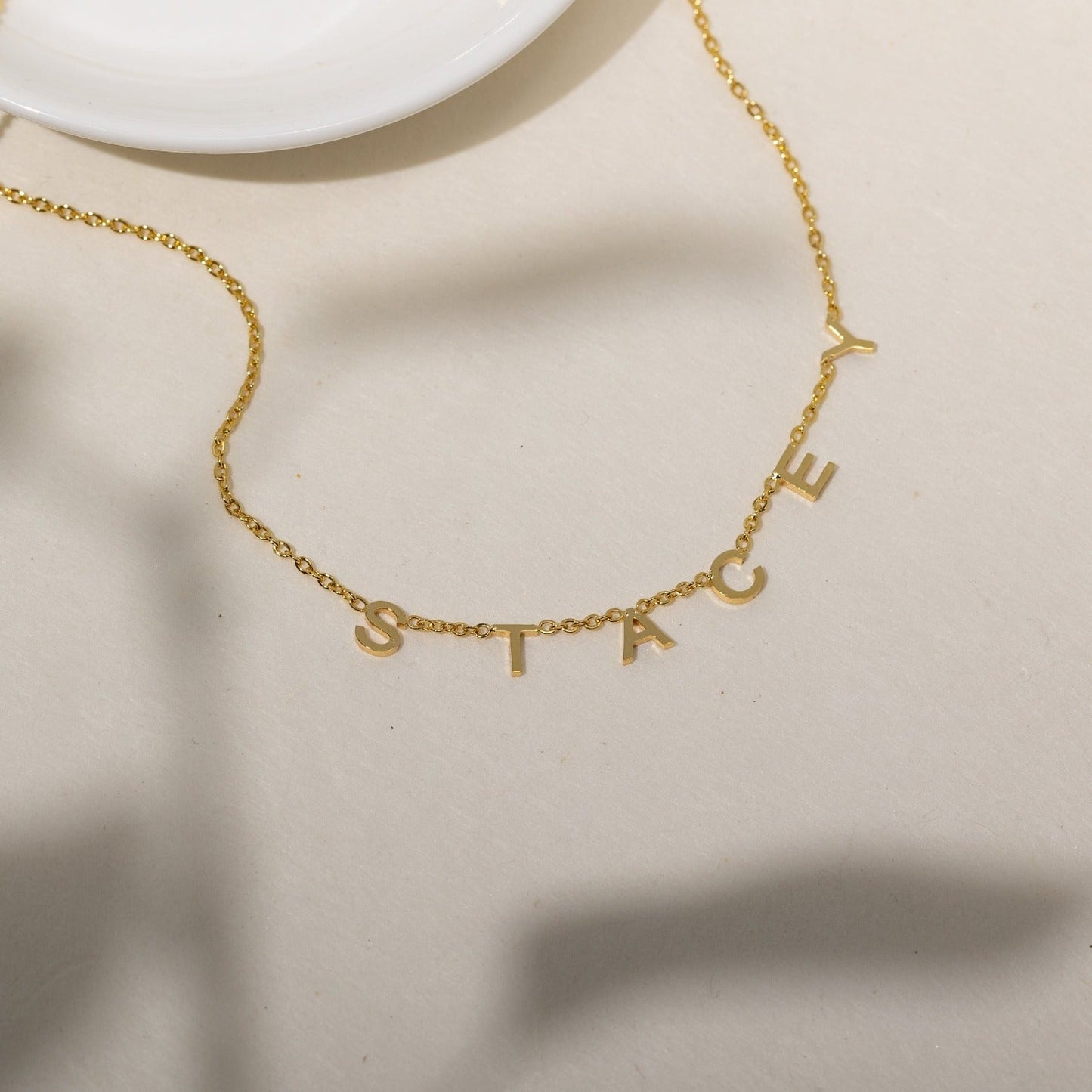 Collier Personnalisé Prénom Femme en Acier Inoxydable - Bijou Minimaliste pour Maman 4