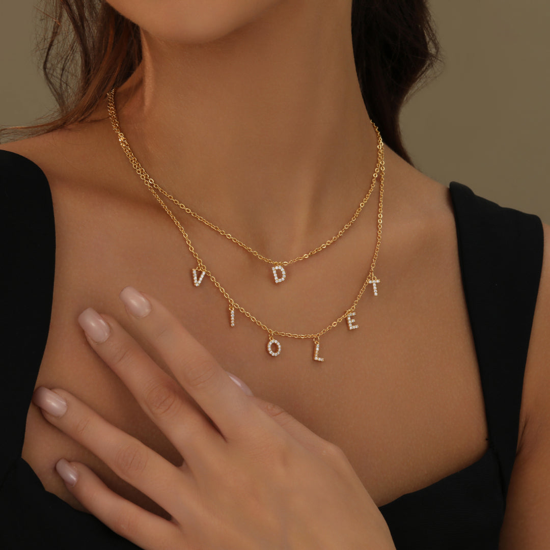 Collier Personnalisé Prénom Femme | Collier Avec Prénom Iced Design | Cadeau Unique Pour Elle 3