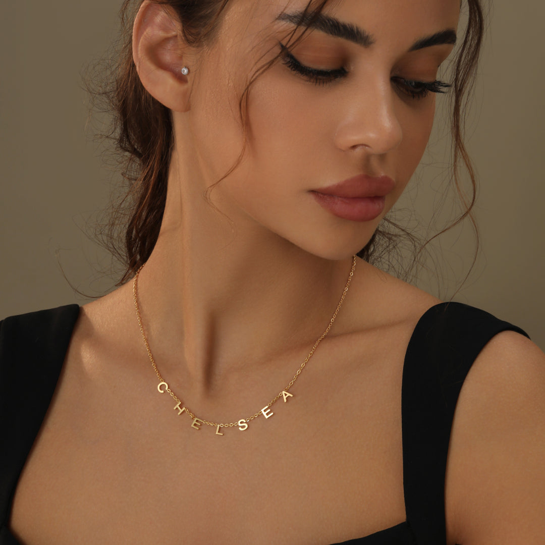 Collier Personnalisé Prénom Femme en Acier Inoxydable - Bijou Minimaliste pour Maman 2