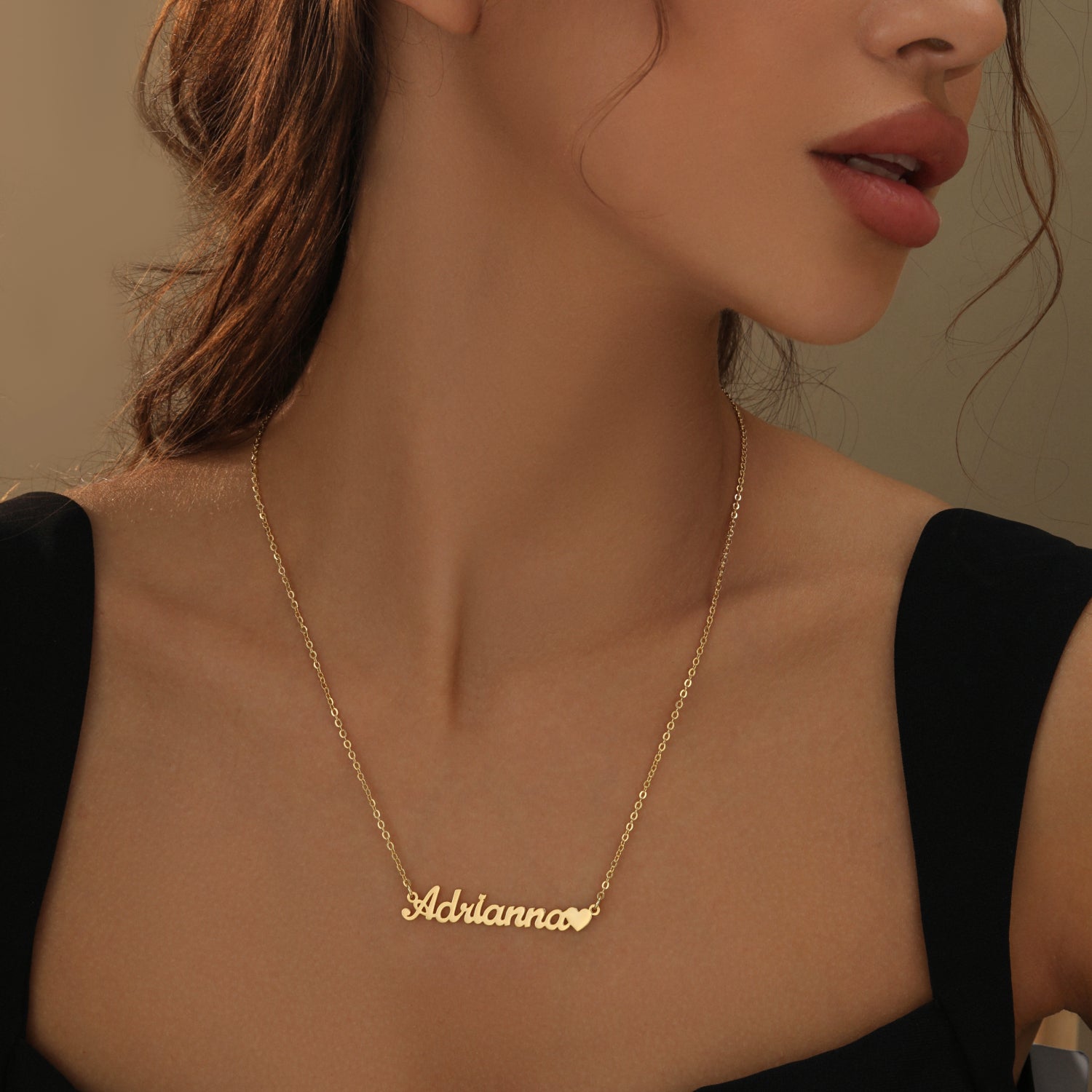 Collier Personnalisé Prénom Femme avec Détail Cœur Élégant - Cadeau Unique et Touche Personnelle 3