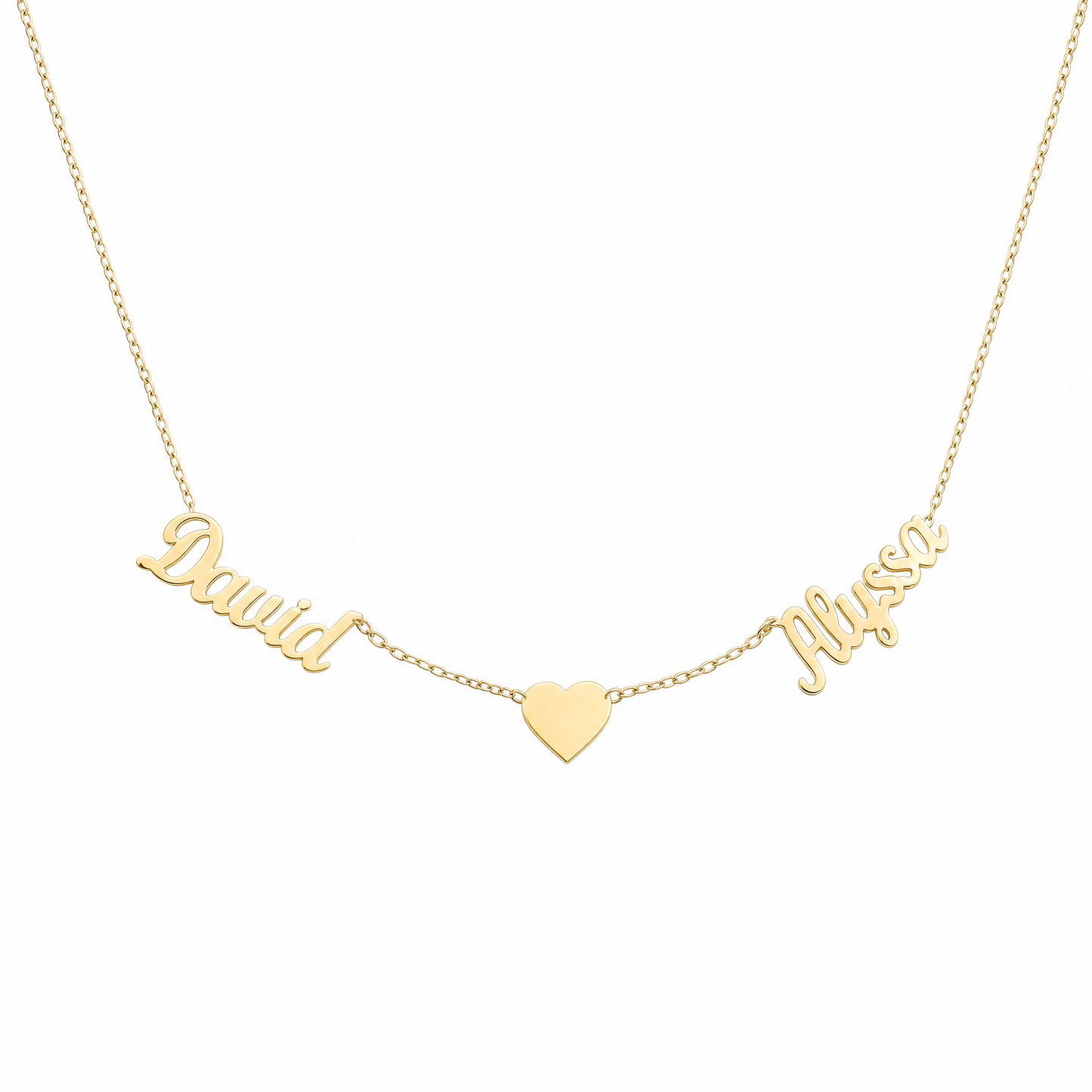 Collier Personnalisé Prénom Femme en Or 18K | Chaîne Élégante pour Maman 1