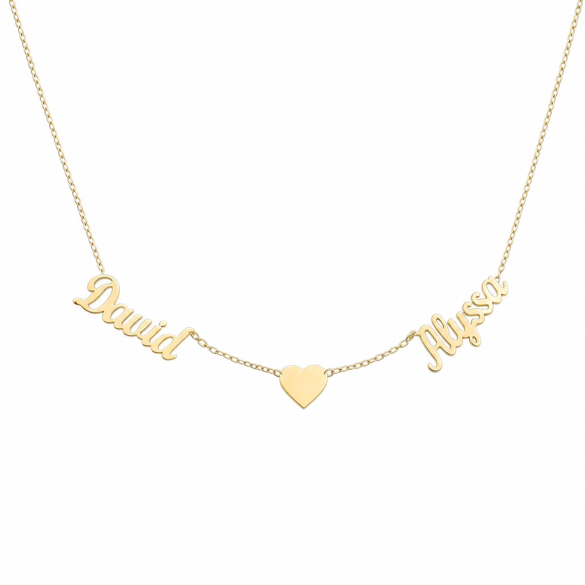 Collier Personnalisé Prénom Femme en Or 18K | Chaîne Élégante pour Maman 1